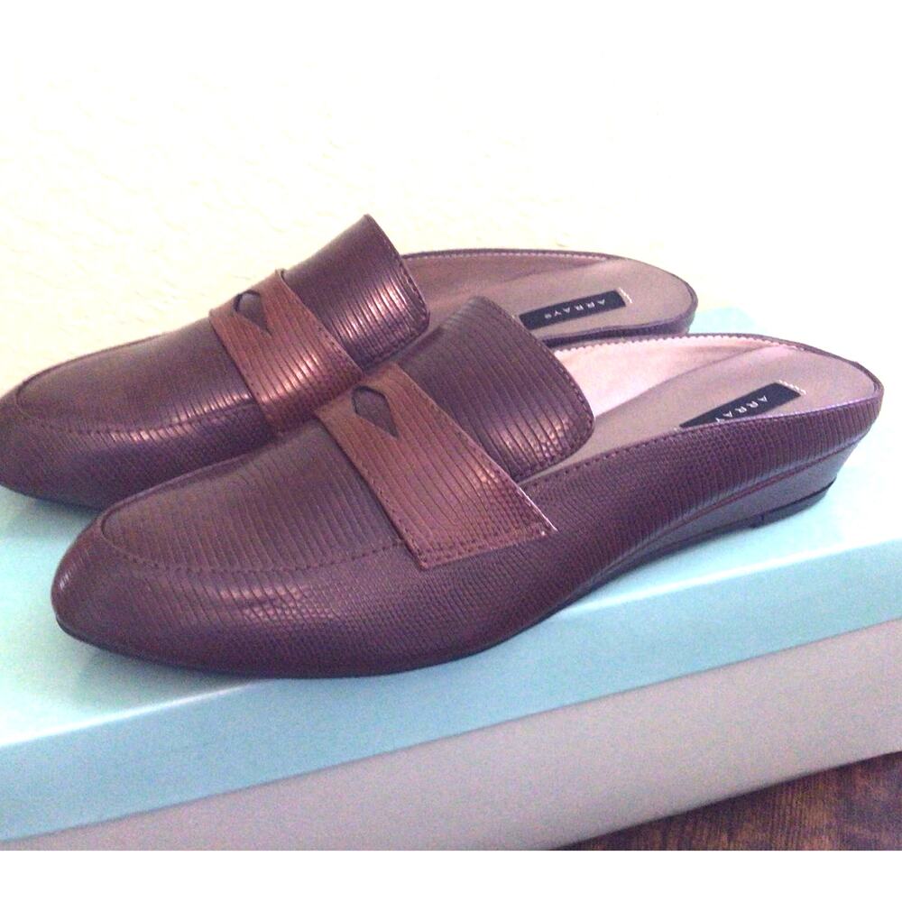 Array Leilani mule dark brown 7N NEW